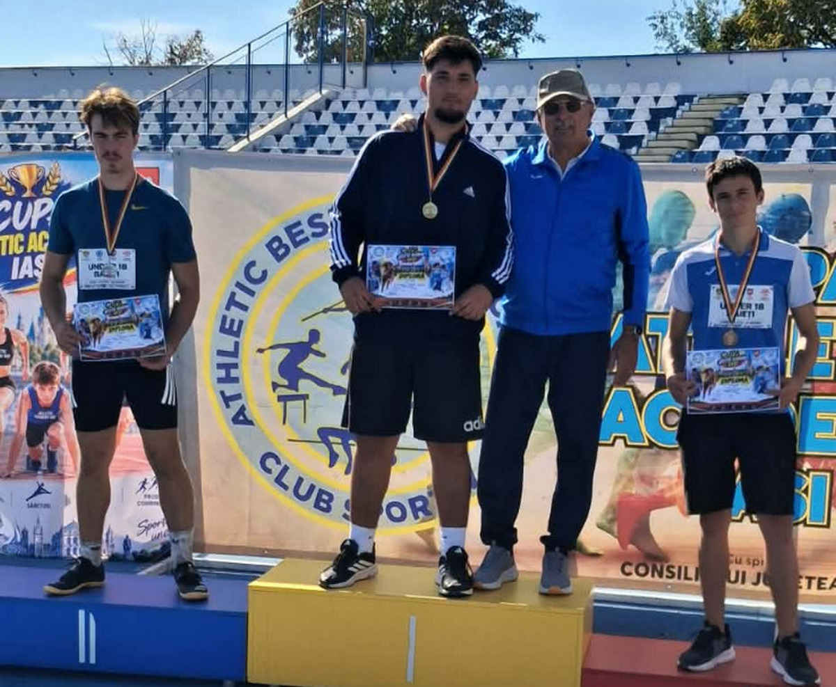 Atletism: Gălăţeanul Ştefan Oancă a câştigat concursul de la Iaşi